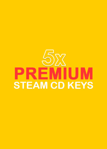 5 x Premium Random Steam (PC) - Steam CD Keys - Global