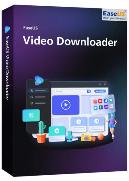 EaseUS Video Downloader (PC) - (3 Devices) - (Lifetime) - EaseUS Key - (Global)