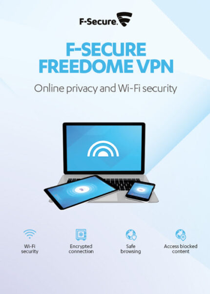 F‑Secure VPN 2023 Key - 5 Devices 2 Years Global