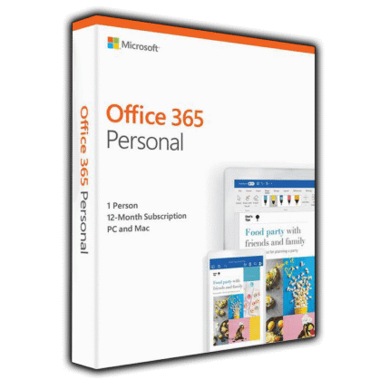 Microsoft Office 365 Personal 1 Year Subscription