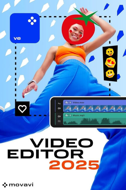 Movavi Video Editor Plus 2025 (PC) - (1 Device, 1 Year) - Movavi CD Key - Global