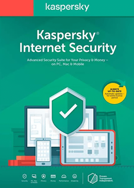 Kaspersky Internet Security 2024 Key - 1 Device 1 Year GLOBAL