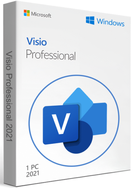 MS Visio Professional 2021 (PC) - Retail Key - Global